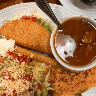 Wawa Tostada Lunch Special (comes with iced tea)