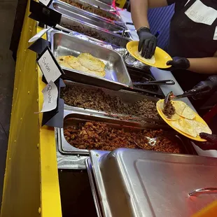 Protein station, the pastor and buche were my fav!!