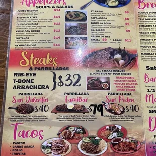 ramen and noodles, menu