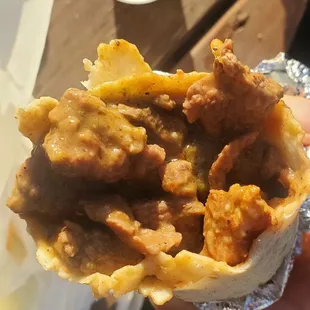 Carne asada burrito