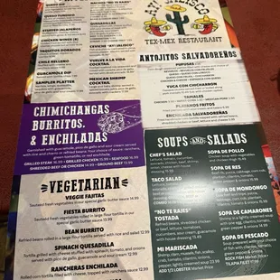 Front of menu (12/2024)