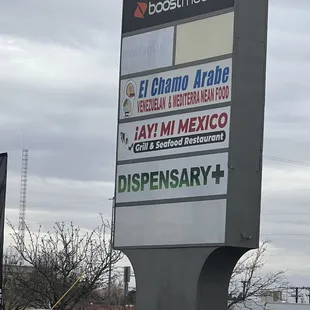 a sign for a mexican restaurant