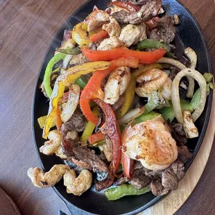 Seafood Fajitas !!!!