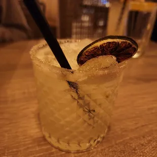 Margarita, really well mixed.