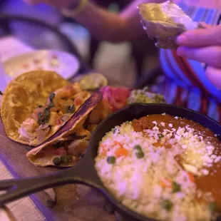 Shrimp tacos