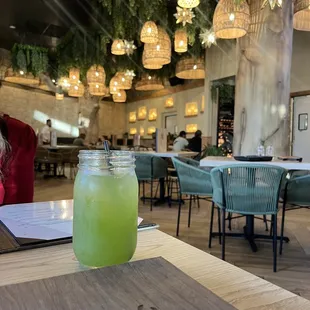 Fresh cucumber water