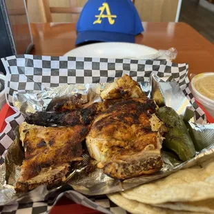 a plate of food