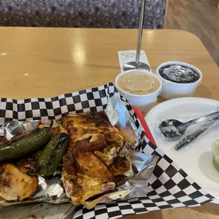 Half Chicken Combo