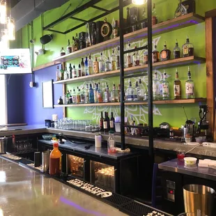 Great choices at bar. Tacos are good. Sides are on par. JJ (bar tender) is amazing and knows his stuff for sure.