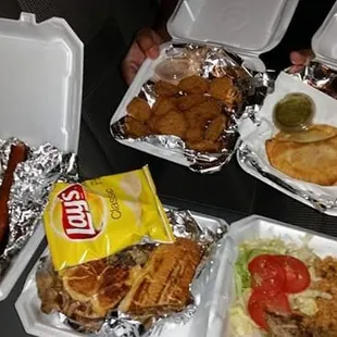 This some of AY PAPI'S  regular menu items.