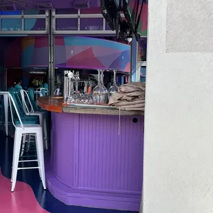 Big cocktail glasses