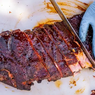 bbq ribs, food, ribs