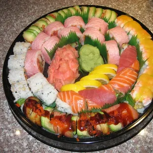 sushi and sashimi, food, sushi, sashimi