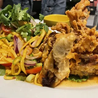 Softshell Crab with Mango Salad