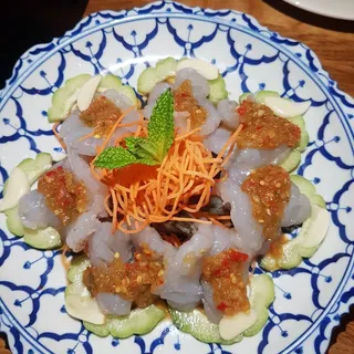 Raw Shrimp Salad (NEW YORK TIME RECOMMENDATIONS)