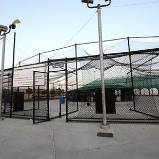 Nice batting cages out here