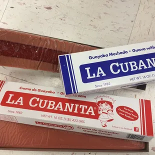 Guava paste different kind