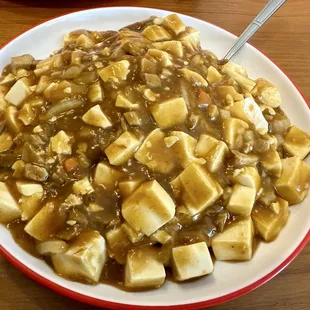 Mapo Tofu Curry Fried Rice
