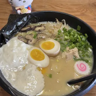 Cheese Ramen With Chicken