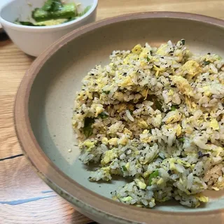 Egg fried rice with Truffle oil
