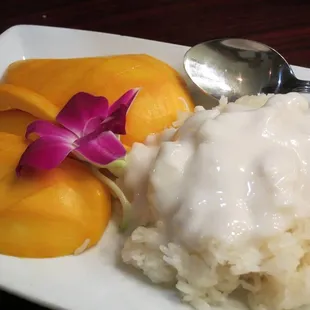 Seasonal Mango Sticky Rice