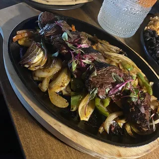 Hanger Steak Fajitas
