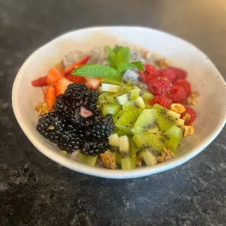 Chia & Coconut Milk Granola Bowl