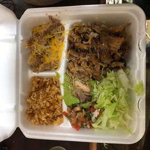 Carnitas plate
