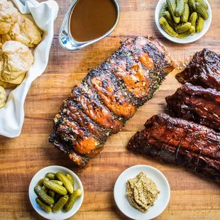 food, ribs, bbq ribs