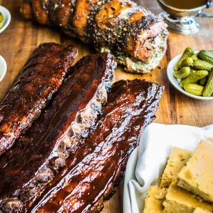 bbq ribs, food, ribs