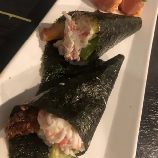 H11. Shrimp Tempura Hand Roll