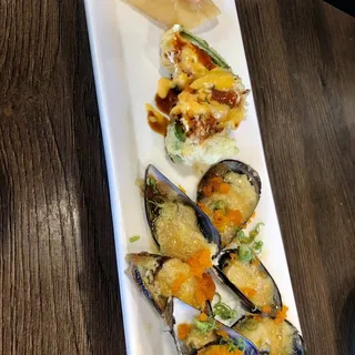 A02. Baked Mussel