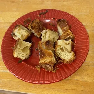 a plate of food on a table