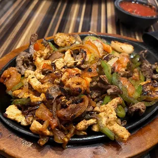 Texas fajitas