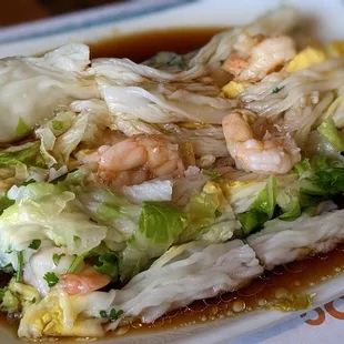 a plate of food