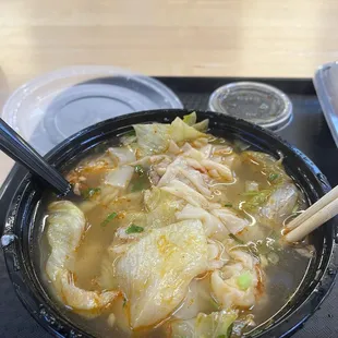 Wonton soup