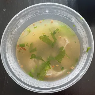 Mixed in Wonton Soup