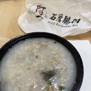 Pork and Preserved Egg Congee