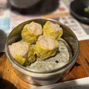 Mushroom Shrimp Shiu Mai