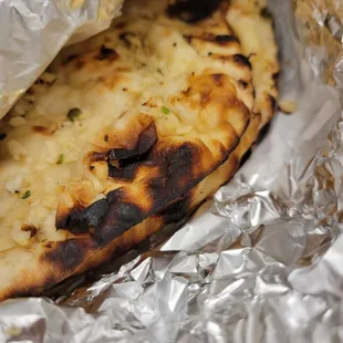 Garlic naan