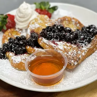 French Toast with Berry Compote