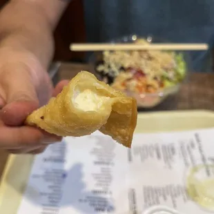 Crab rangoons