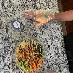 Custom Poke Bowl