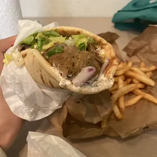 Gyros Pita Sandwich