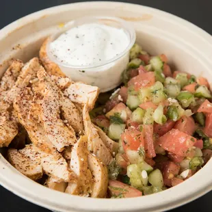 Chicken Shawarma Rice Bowl