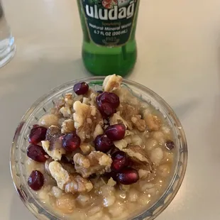 The best dessert ever- Noah's pudding.