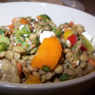 Ayse's Turkish Cafe : lentil salad