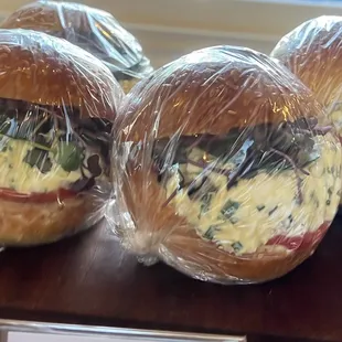 Scrambled Egg Sandwiches