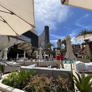 View from daybed