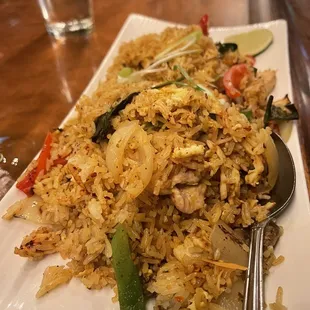 Yellow Curry Fried Rice